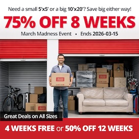 Sentinel Storage - Victoria Promotion