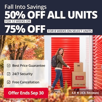 Sentinel Storage - Victoria Promotion