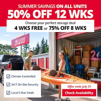 Sentinel Storage - Victoria Promotion